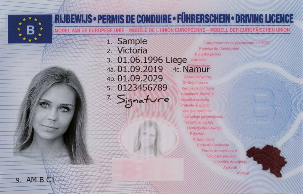 Belgian driving licence