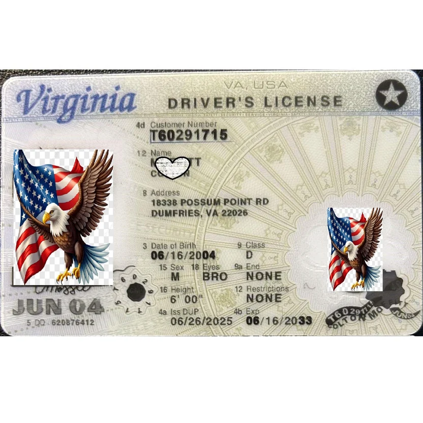 Virginia DL (2025 Version)