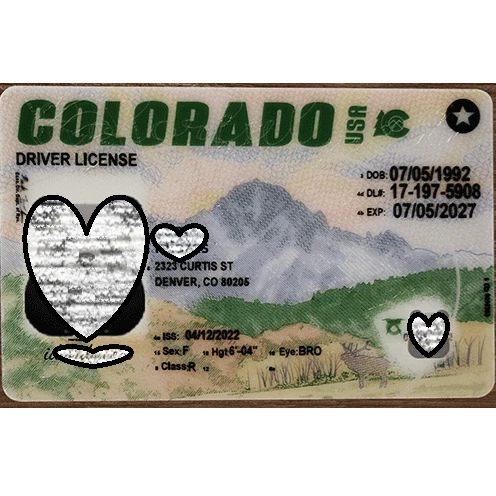 Colorado scannable card