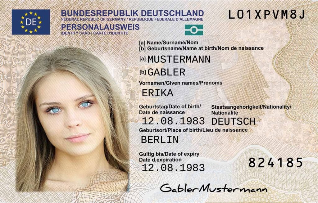 “PERSONALAUSWEIS” CARD