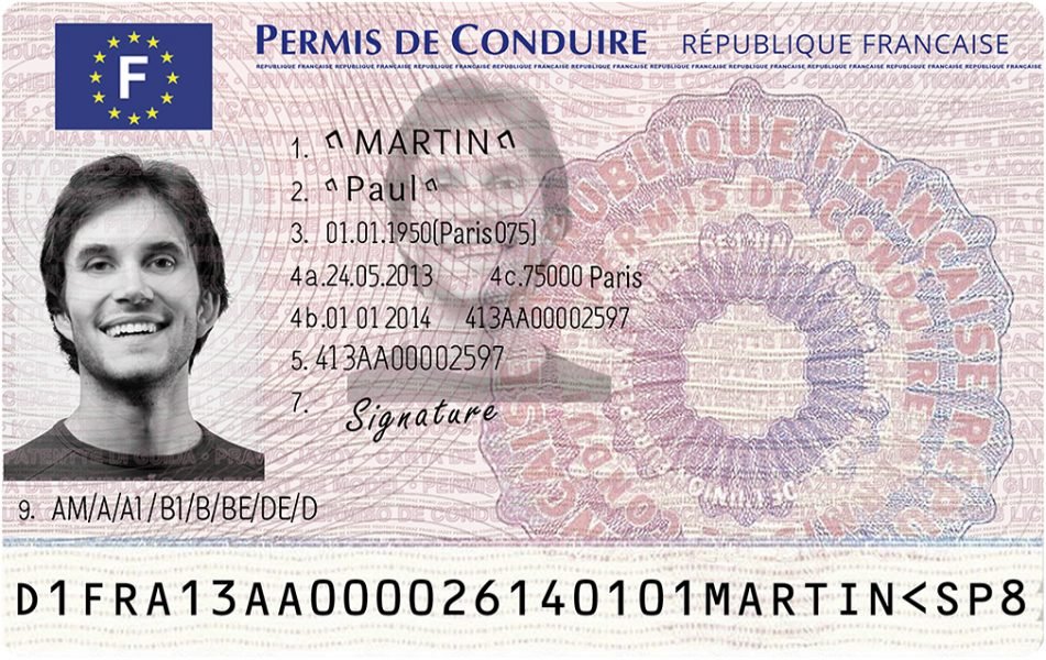 French driving licence