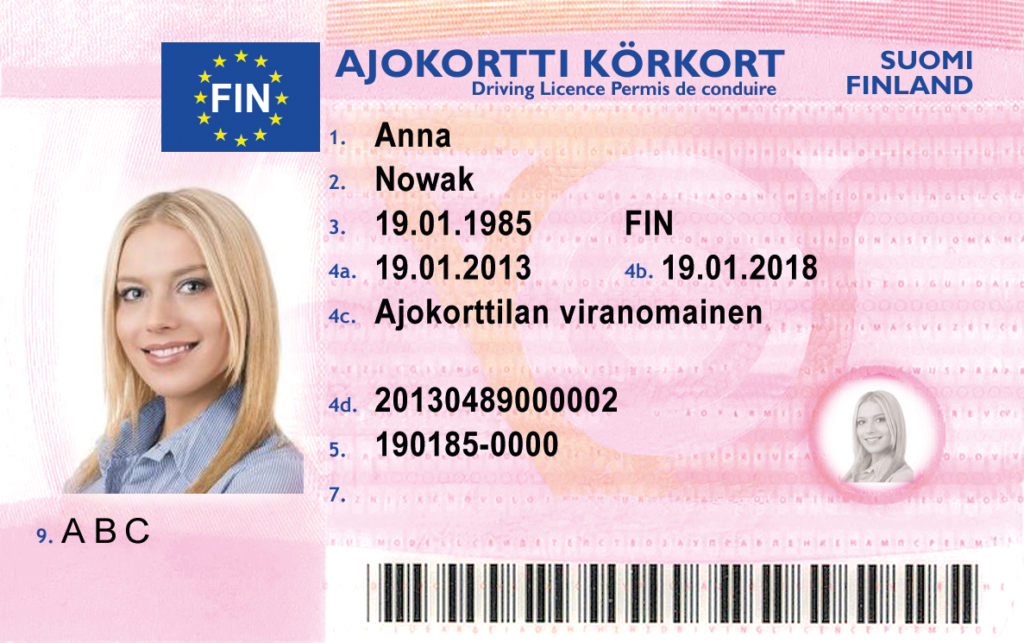 Finnish Driving Licence