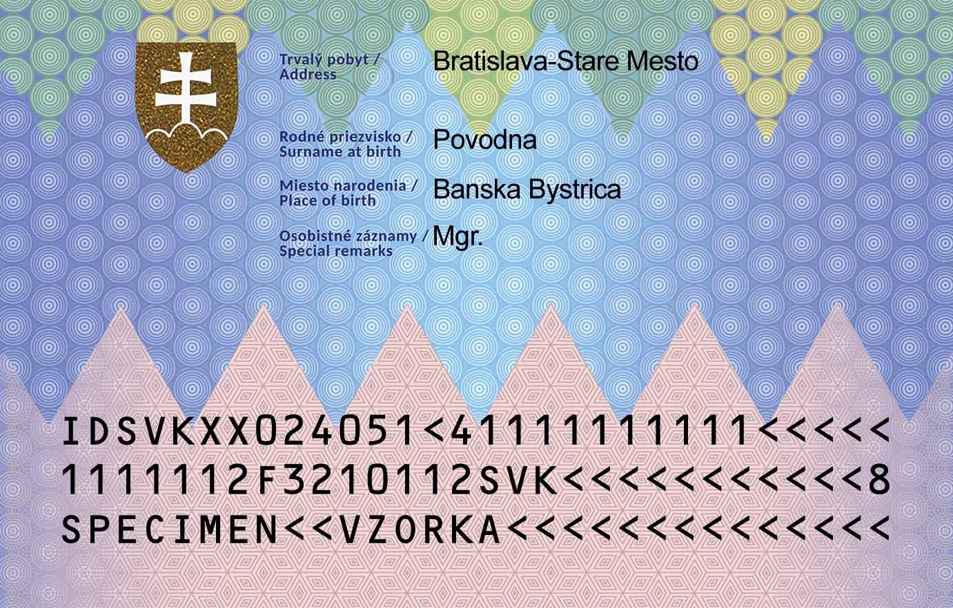 Slovak ID - Image 2