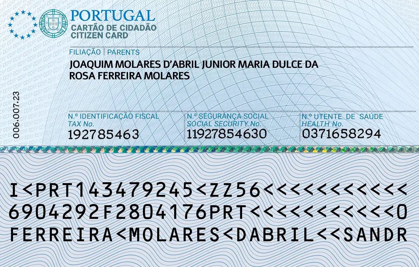 Portugese ID Card - Image 2