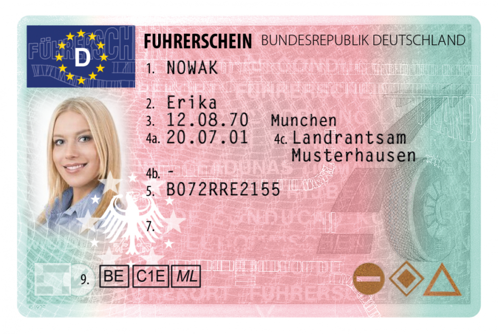 “FUHRERSCHEIN” CARD