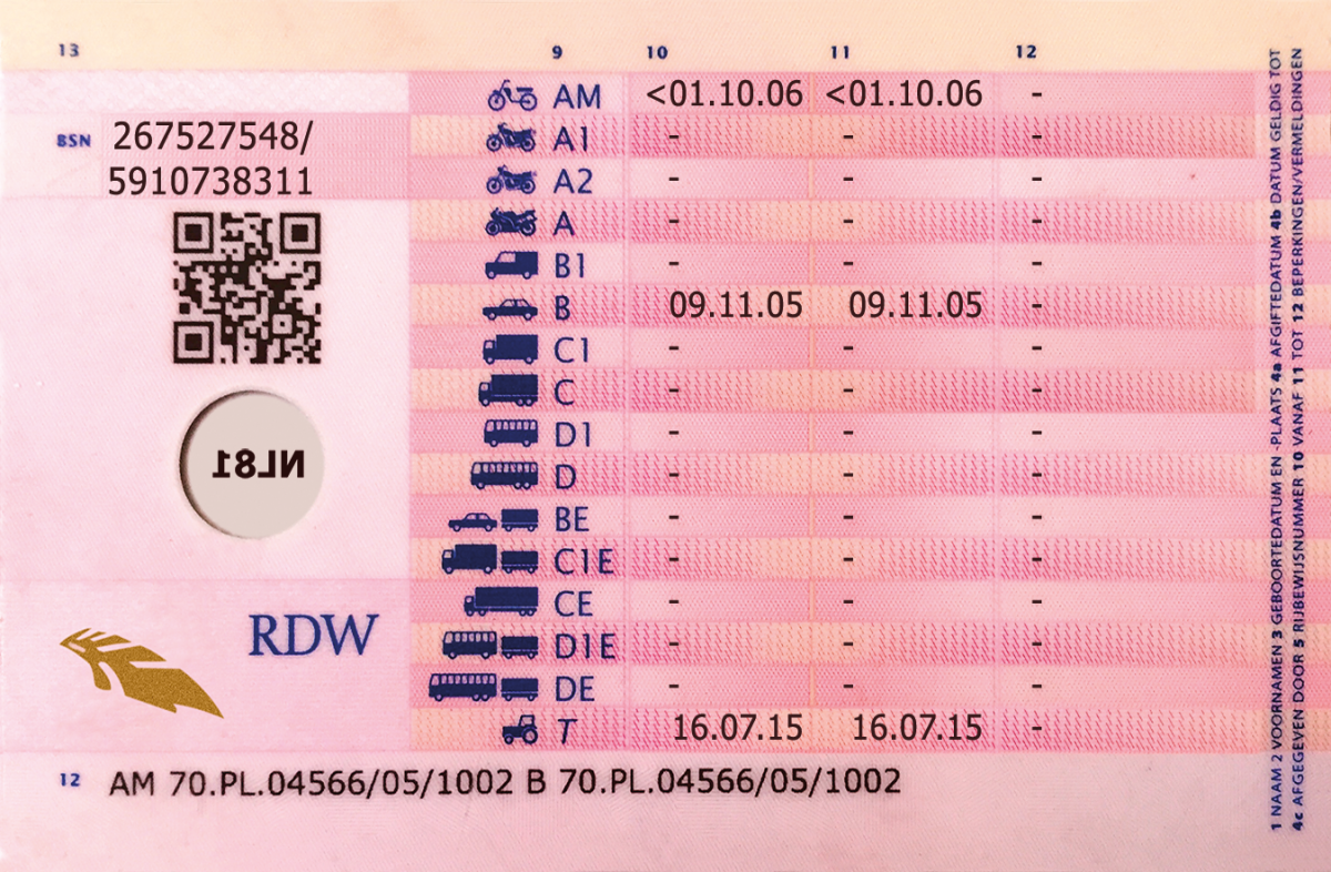 Dutch Driving Licence - Image 2
