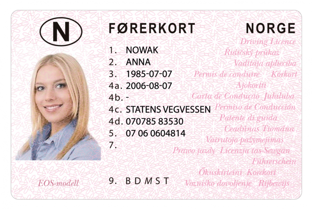 “FORERKORT” CARD