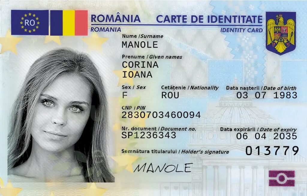 Romanian ID Card